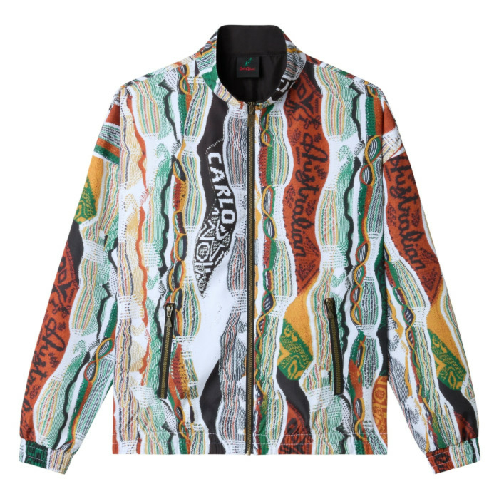 Carlo Colucci Jogging Top C7506 Multi Groen