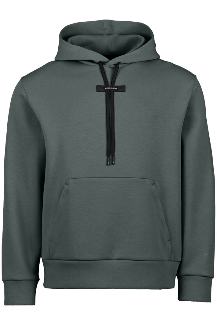 On Running Jogging Top Focus Tech Hoodie Groen