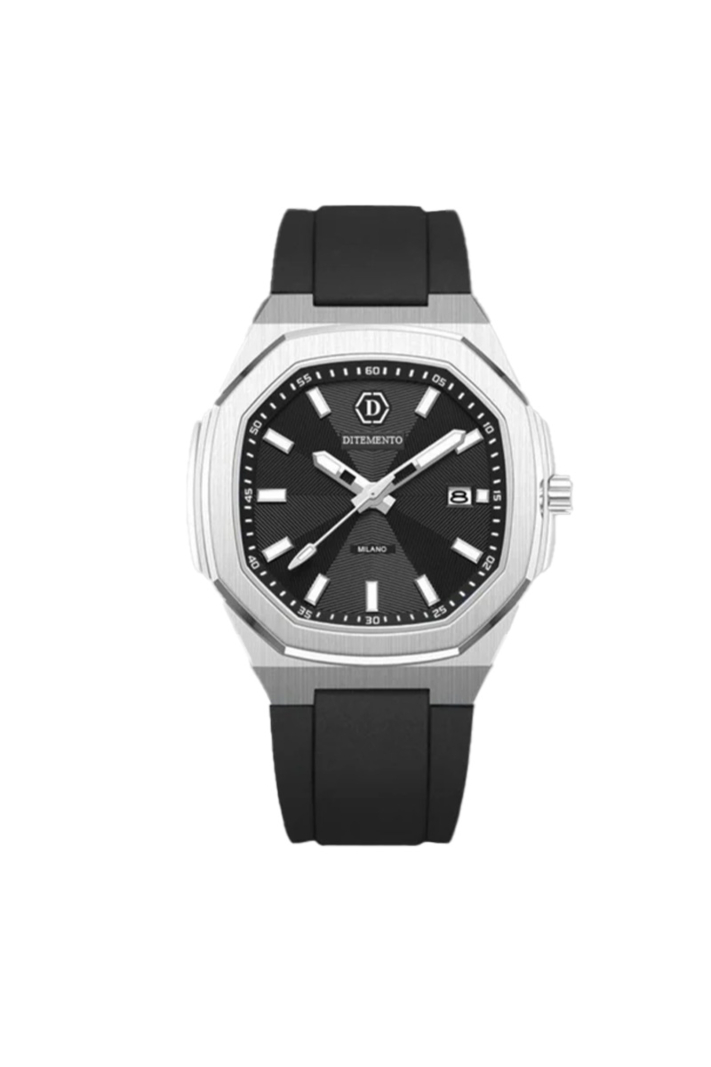 Ditemento Horloge Posate Zidane Zilver