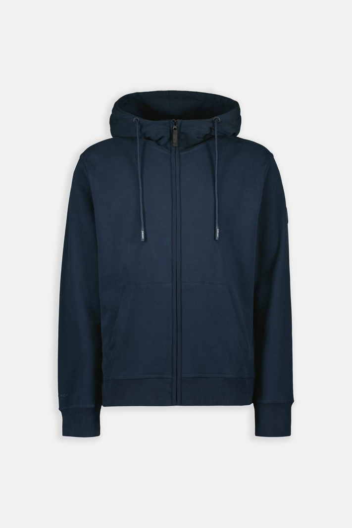 Airforce Jogging Top Basic Hooded Zip Vest D-blauw