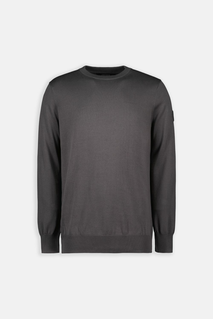 Airforce Trui Knitwear Round Neck D-grijs