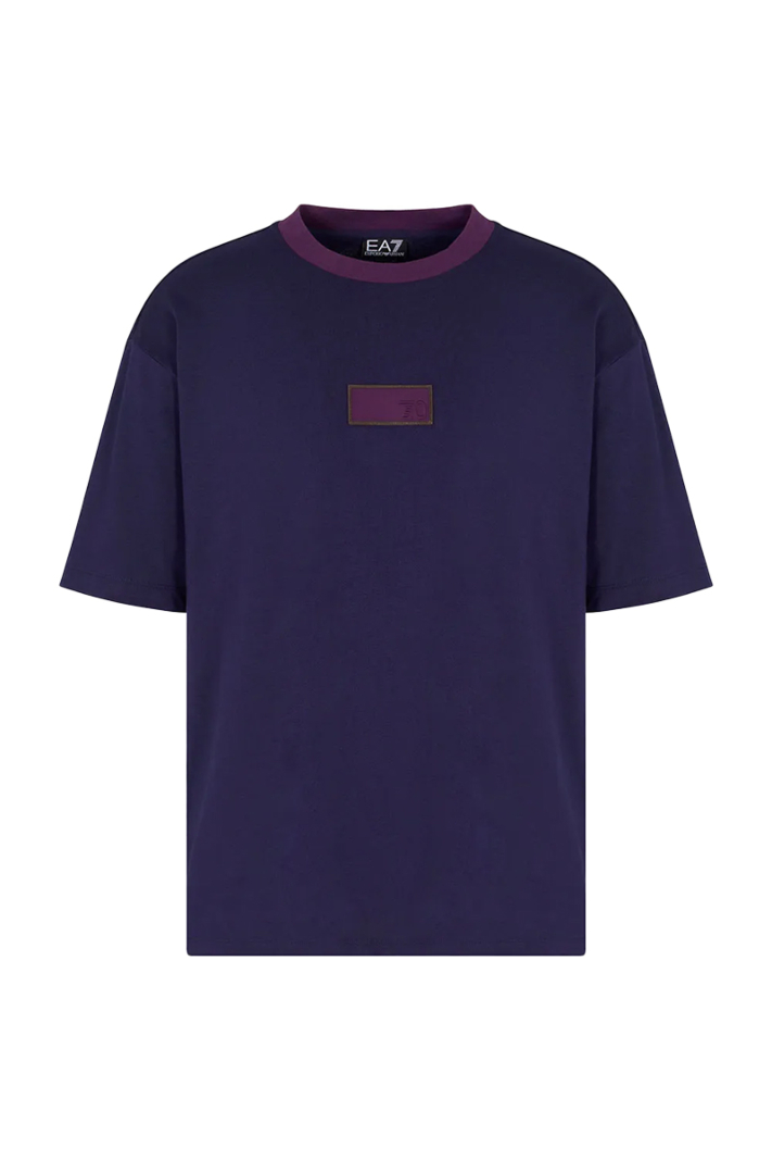 Ea7 T-shirt Af12957-7x000154 Blauw