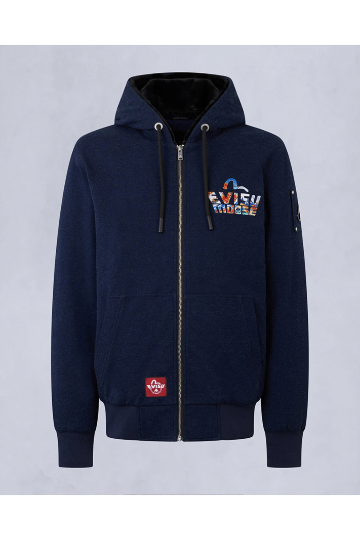 Moose Knuckles Jas Evisu X Moose Classic Bunny Blauw