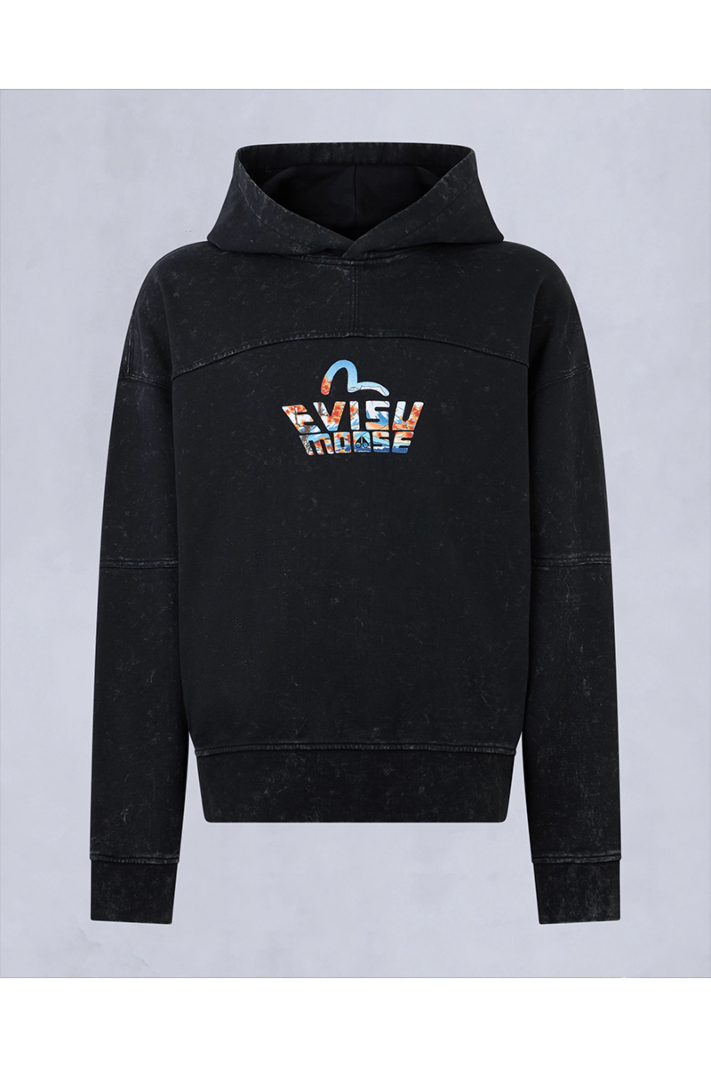 Moose Knuckles Sweater Evisu X Moose Hoodie Zwart