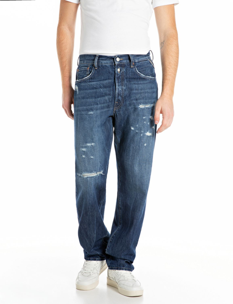 Replay Jeans M9z1.000.800 92r Blauw