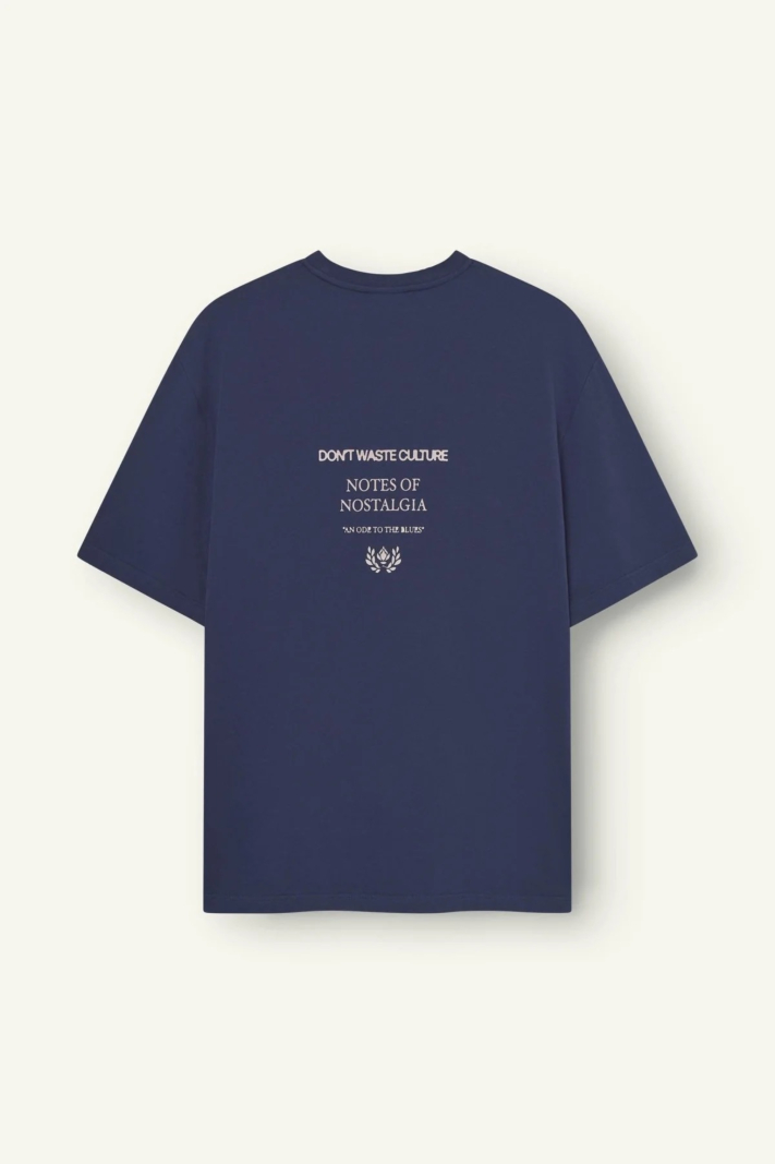 Dont Waste Culture T-shirt Erevan D-blauw