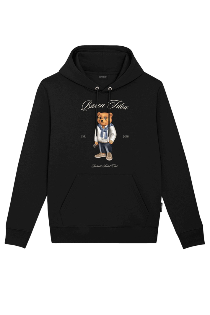 Baron Filou Sweater The Millionaire Clii Hoodie Zwart