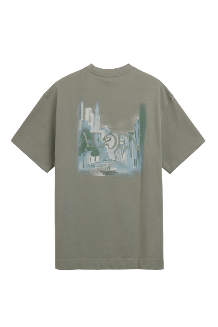 Aeden T-shirt Sylvain Tee Groen