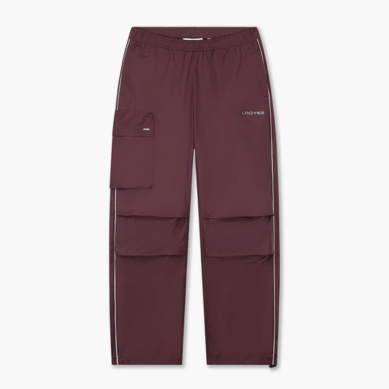Croyez Pantalon Croyez Parachute Ripstop Pants Bordeaux