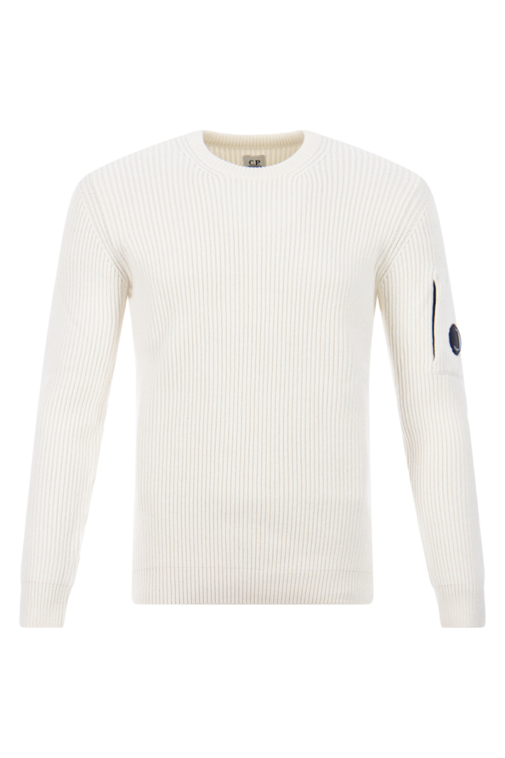 Cp Company Trui 15cmkn077a Off White
