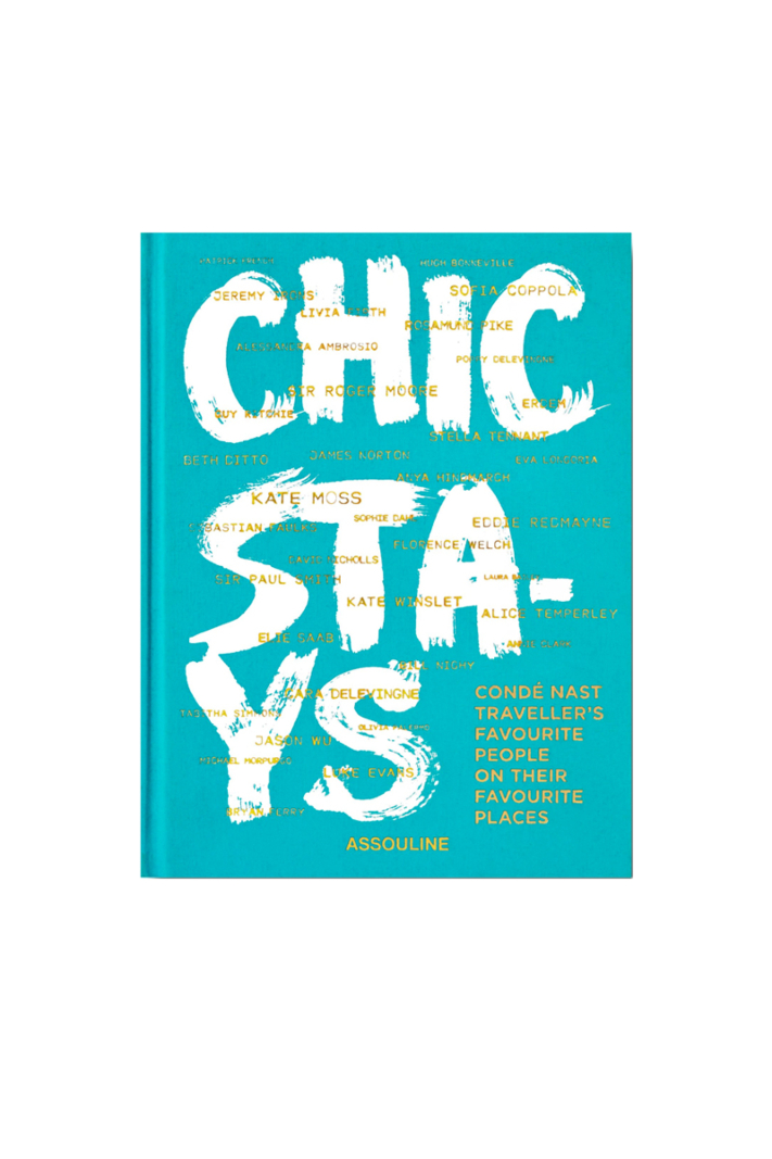 Assouline Boek Chic Stays Ov. Blauw