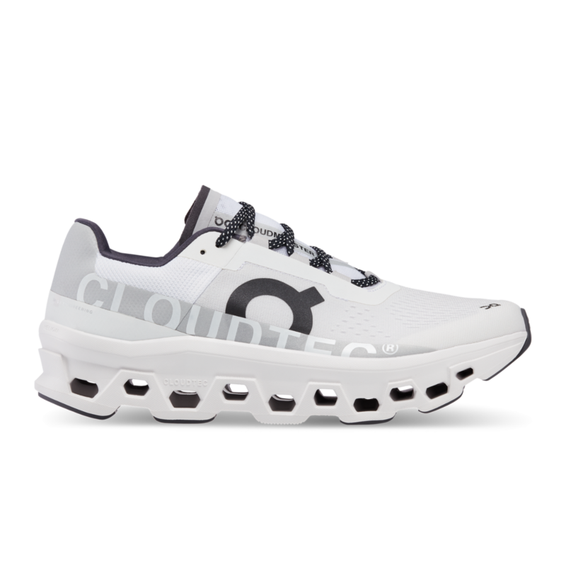On Running Schoenen Cloudmonster All White