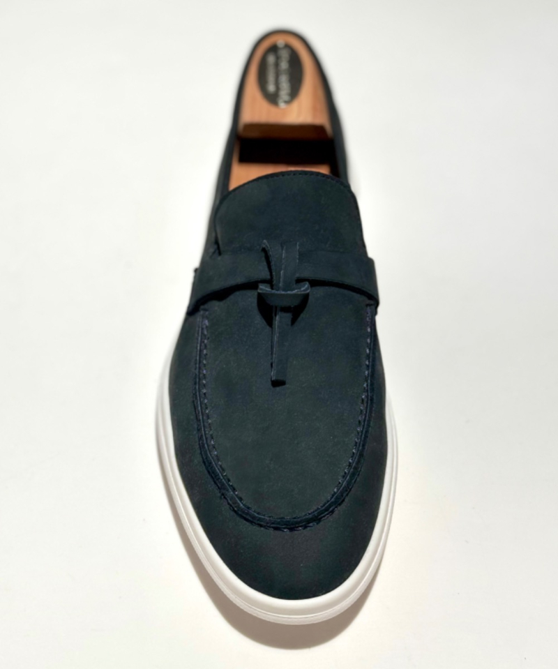 Tip De Bruin Schoenen Spagnoletto Blauw