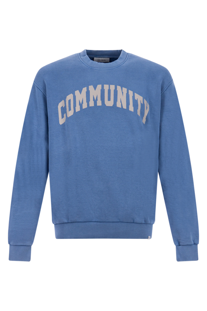 Les Deux Sweater Deacon L-blauw