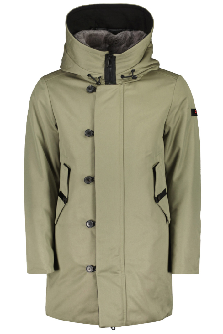 Peuterey Jas Kasa Sl Fur L-groen