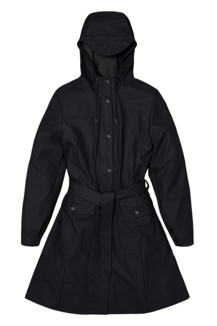 Rains Jas Curve W Jacket Zwart