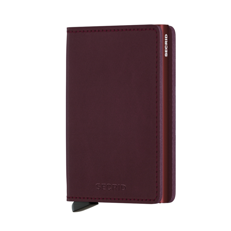 Secrid Portemonnee Slim Original Bordeaux