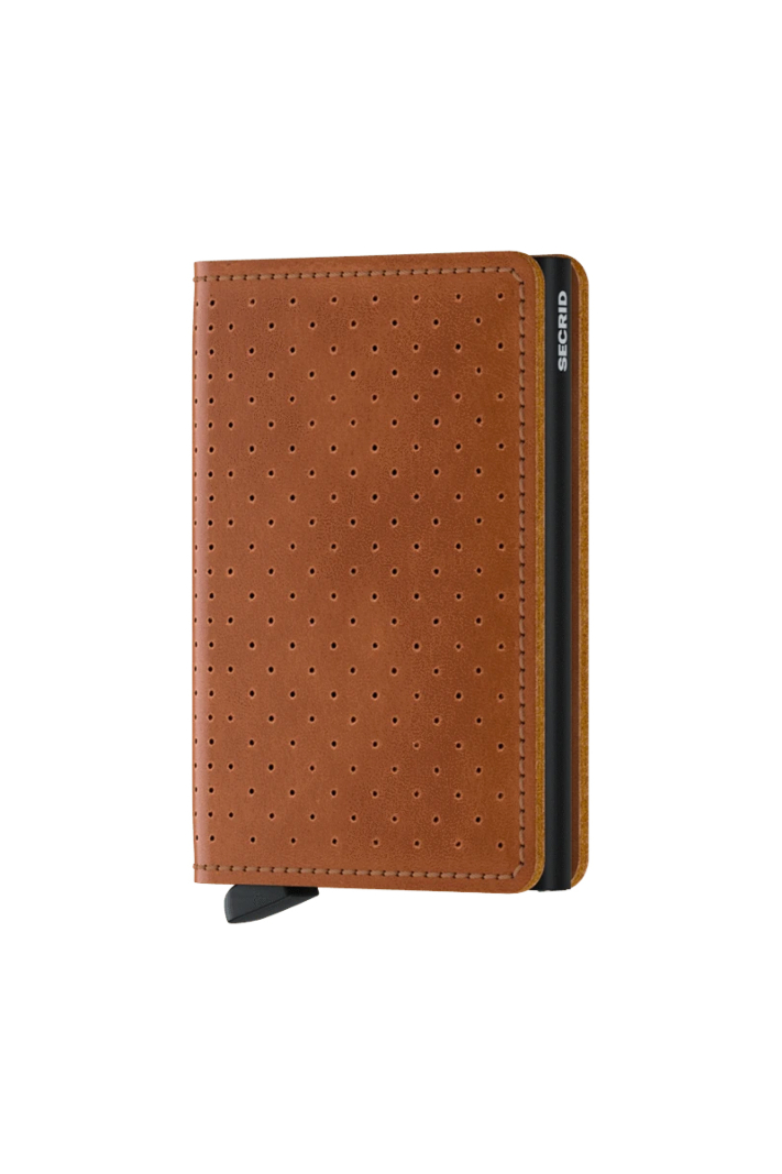 Secrid Portemonnee Slim Perforated Camel