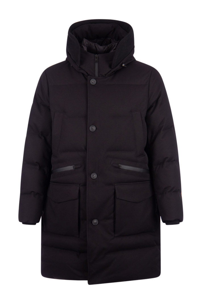 Woolrich Jas Seam Sealed Prk Zwart
