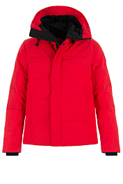 Canada Goose jas macmillan parka Red rood Amsterdam