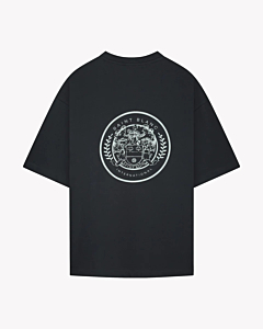 Saint Blanc T-shirt Crest T-shirt Zwart