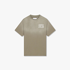 Croyez T-shirt Sprayed Atelier T-shirt Groen