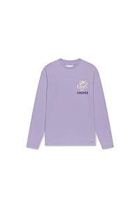 Croyez T-shirt Gardener Longsleeve T-shirts Paars