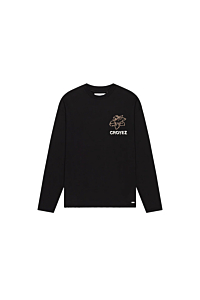 Croyez T-shirt Gardener Longsleeve T-shirts Zwart