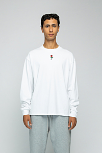 Stranger Society T-shirt Garden Logo Longsleeve Wit