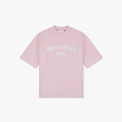 Croyez T-shirt Croyez Raglan T-shirt Roze
